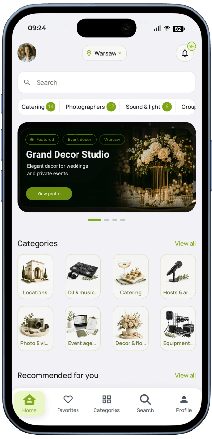 Contactor app on iPhone